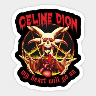 CELIN DION Sticker